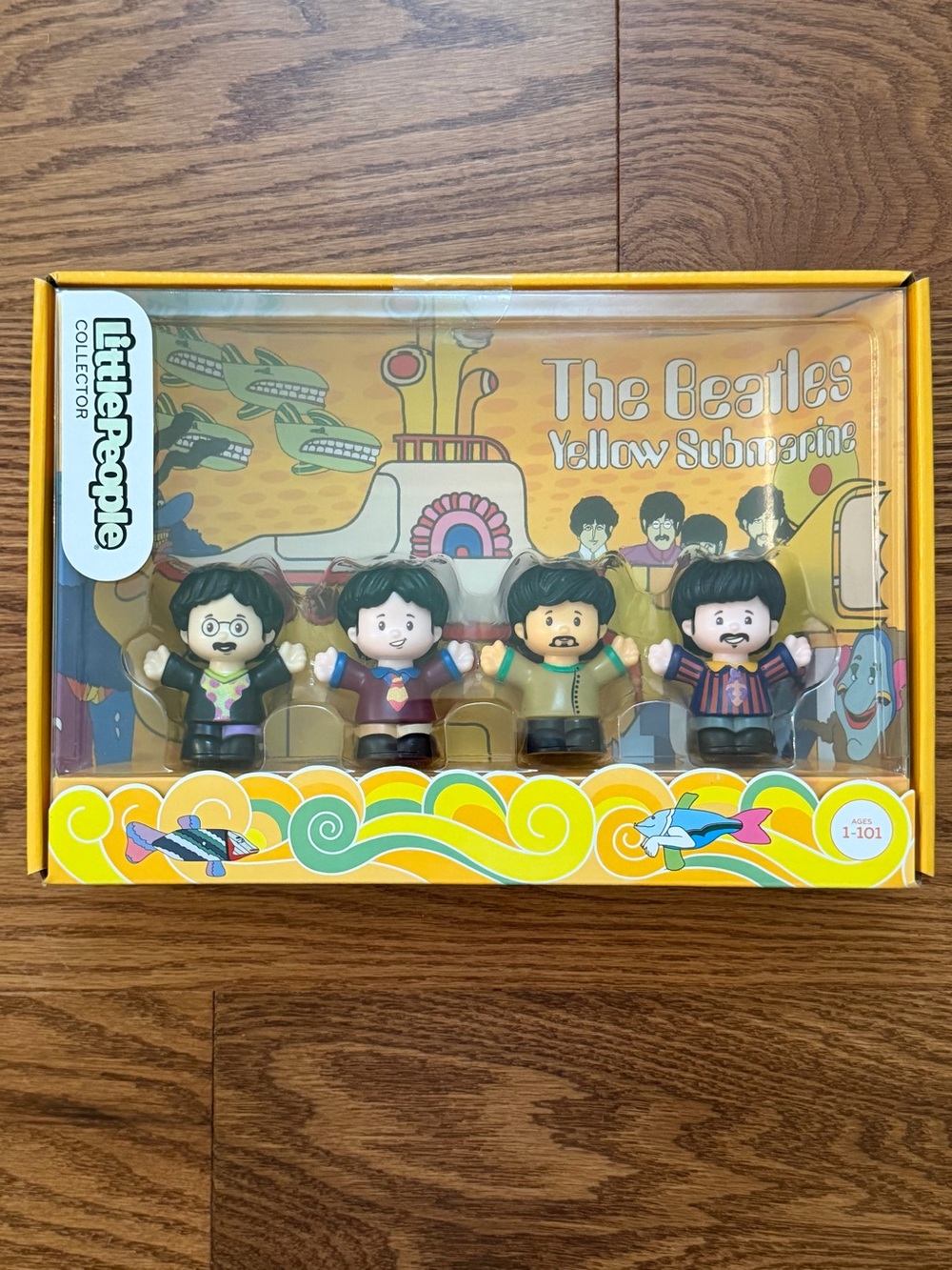 The Beatles Yellow Submarine 4-Figure Fisher-Price Little People Collector Set